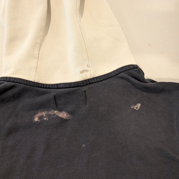 Air Jordan Hoodie "Sewing Project" Cream and Black Size Large - Picture 6 of 7